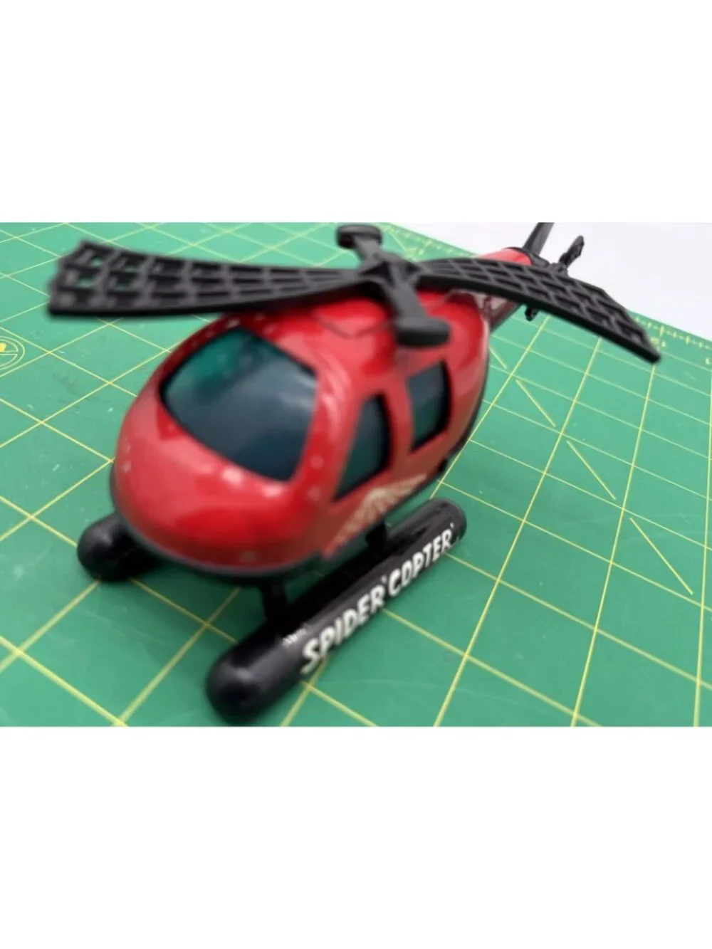 1980 Vtg The Amazing Spider-Man Red Spider Copter Buddy L Corp
